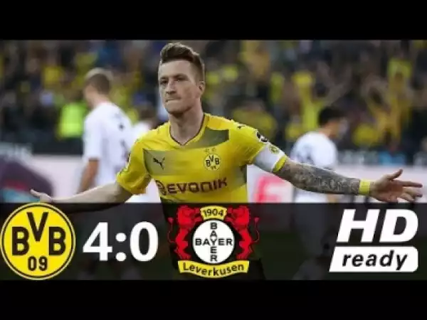 Video: Borussia Dortmund VS Bayer Leverkusen 4:0 All goals & Highlights 21/04/2018 HD